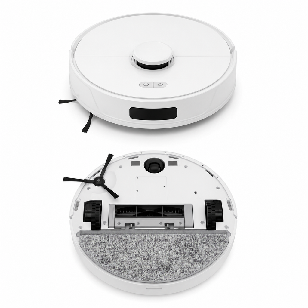 AXS-500 Robot Aspirateur Laveur 20 000 Pa, Station Autovidante 90 Jours